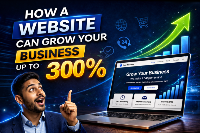 How a Website Can Grow Your Business Up to 300%